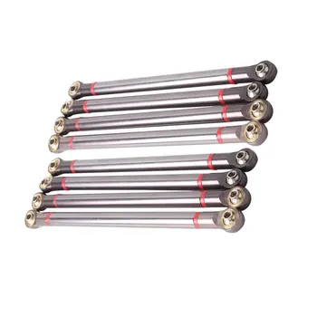 

8PCS RC Crawler Pull Rod With Universal Ball Ends Spare Part For Axial SCX10 AX10 F350 RC01 D90 RC Crawler 313 Wheelbase