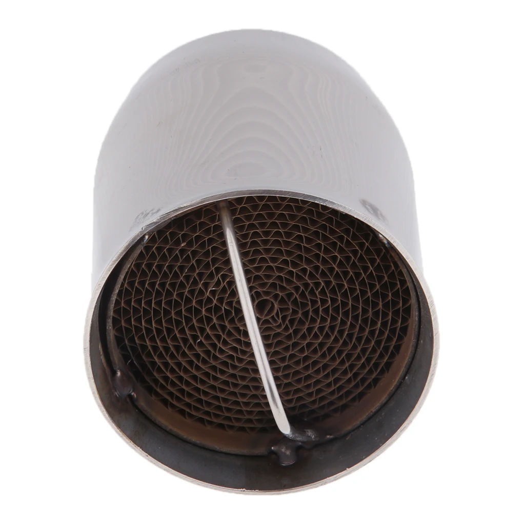 MagiDeal 2 Pcs 60mm Moto Exhaust Pipe Can DB Killer Silencer Muffler Baffle