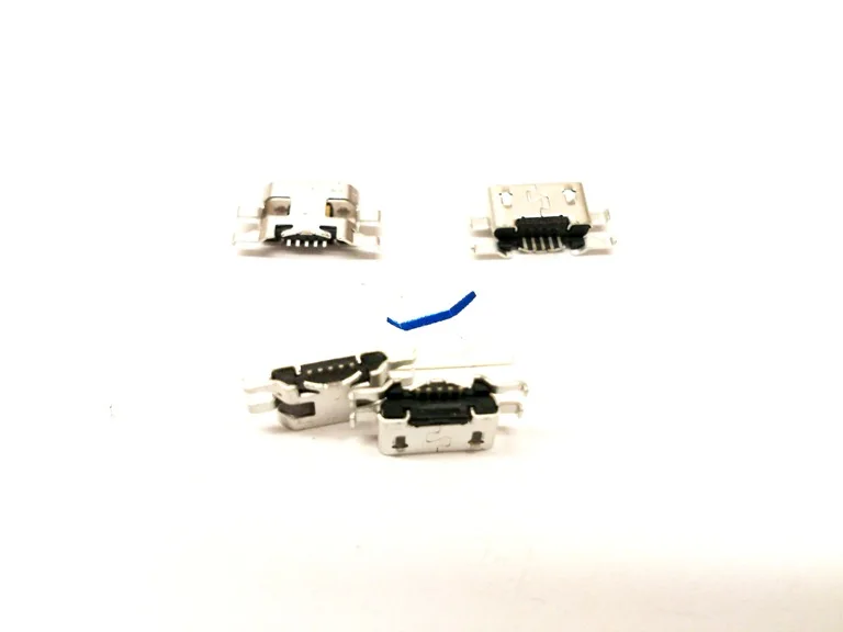 Micromax Q3555/ Q381/ Q381+/ Q401/ Q415 - Разъём зарядки MicroUsb (Charging Conn UAF95-05104-S139) Оригинал | Мобильные