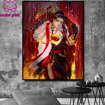 

5D DIY diamond painting Classical elegant woman cross stitch full square round diamond Emeroidery mosaic painting home decor