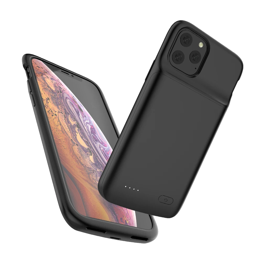 Чехол для аккумулятора для Iphone 11 Pro, чехол для зарядного устройства для Iphone 11 Pro Max, Мягкая силиконовая зарядка, внешняя задняя крышка, внешний аккумулятор