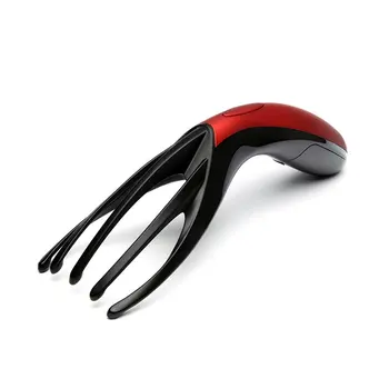 

New Mini Massager Multi-function heating Head electric vibration Massage comb Portable Intelligent head massage