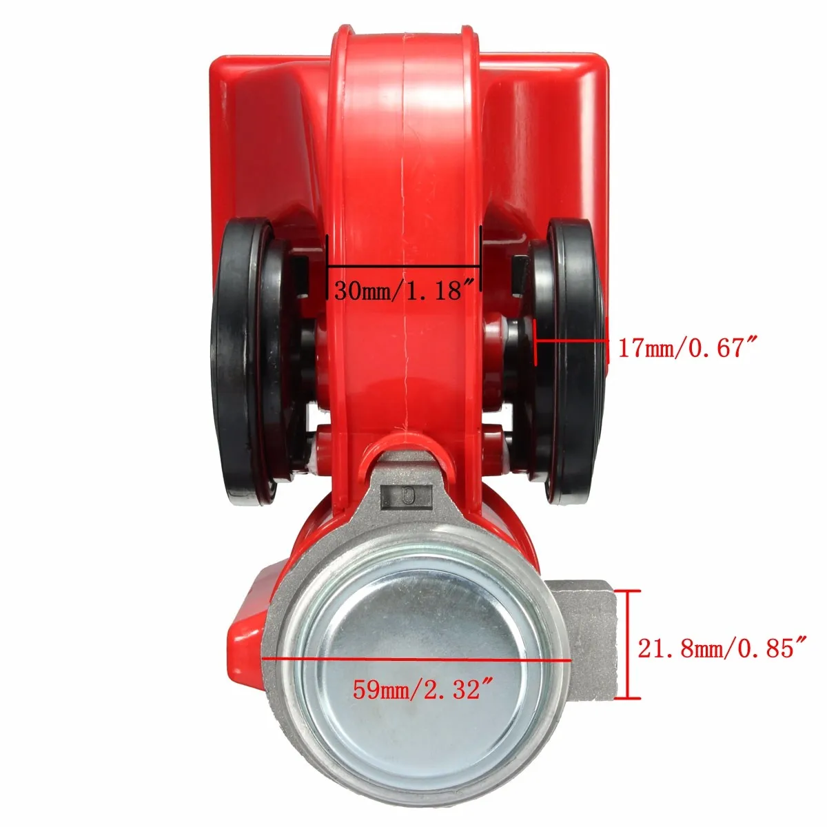 Billig 12V 250DB Auto Twin Dual Tone Compact Air Hörner Kit Auto Lkw Lkw SUV RV Zug Caravan Boot Twin ton Super Laut