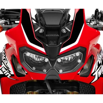 

FOR HONDA CRF1000L CRF 1000L CRF 1000 L (Africa Twin) 15-18 motorcycle Headlight Protector Cover Shield Screen Lens