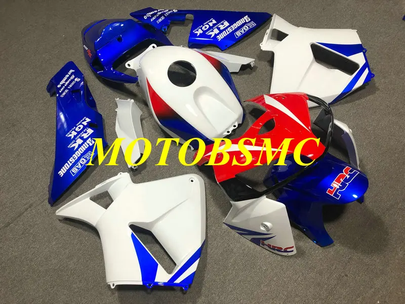 Набор обтекателей для мотоцикла CBR600RR F5 05 06 CBR 600RR 600 RR 2005 2006 ABS белый синий набор +