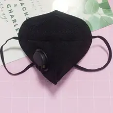 Одноразовые РМ2, 5 анти загрязнения рот маска 3 слоя нетканый с клапаном фильтр 95AB