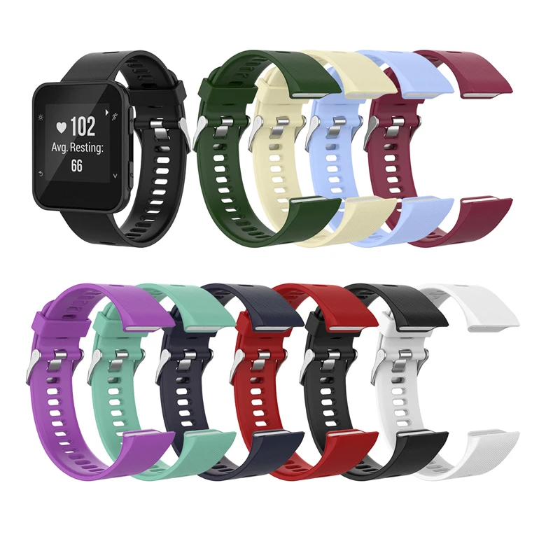 Ремешок для наручных часов Garmin Forerunner 35 30 сменный силиконовый ремешок аксессуары