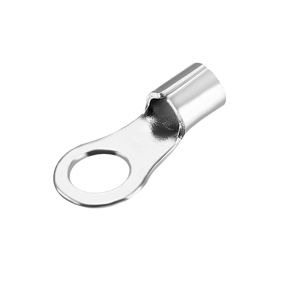 

uxcell 200Pcs RNB2-4S Non-Insulated U-Type Copper Crimp Terminals 1.5-2.5mm2 Wire Connector Silver Tone