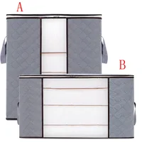Large Capacity Storage Bins with Clear Window Closet Organizer and Clothes Storage Bags Reinforced Handle and sturdy zipper 1