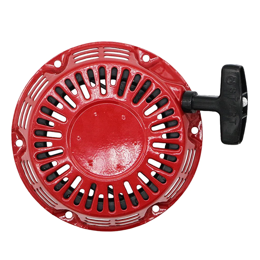 Recoil Starter for Honda GX120 GX160 GX200 Pull Starter 5.5HP 6.5HP Generator Parts Red Easy Install