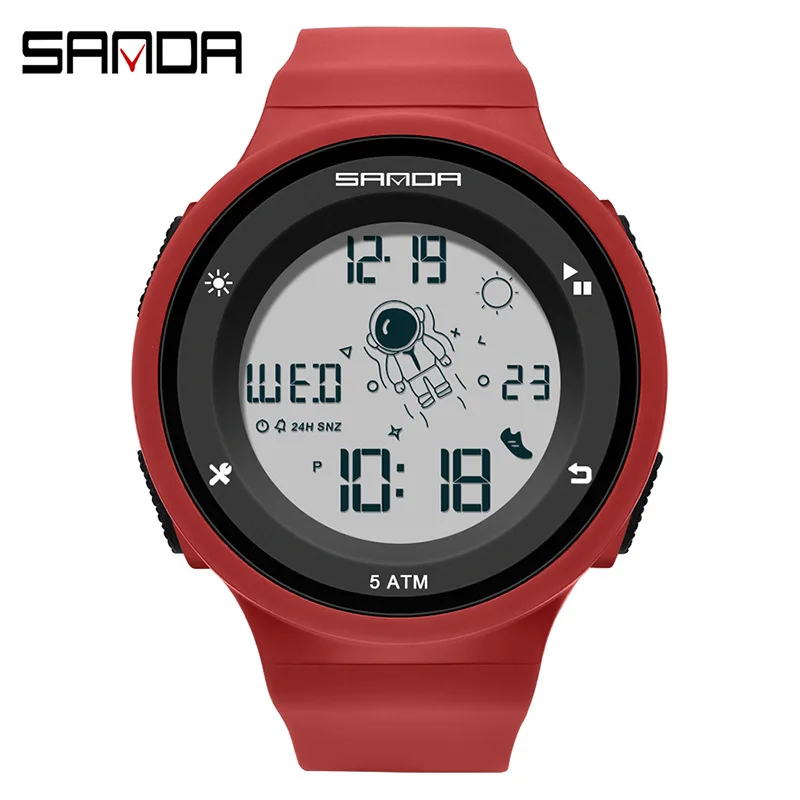 sports watch for men New Fashion Trend Brand Sports Women Digital Watches Fashion Casual Waterproof LED Digital Watch Female Wristwatches Women Clock golf watches for sale Sports Watches