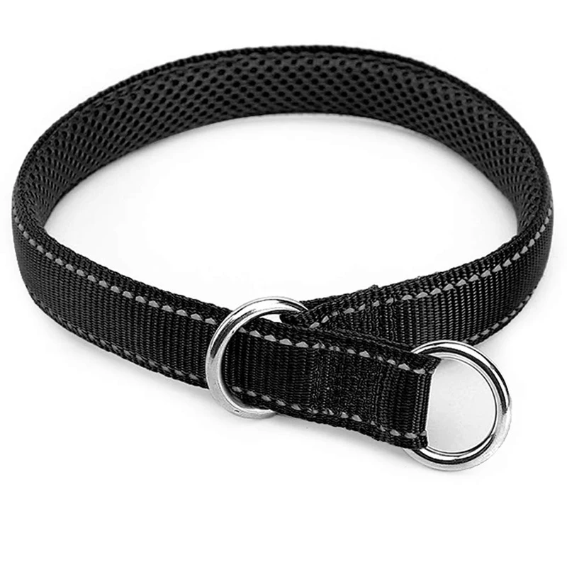 Collare A Strozzo In Metallo Per Cani – Regolabile, Taglie M A XXL, Addestramento Efficace