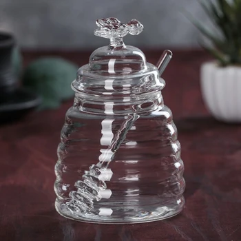 

Honey jar "Bee", 220 ml, 8х8х12 cm