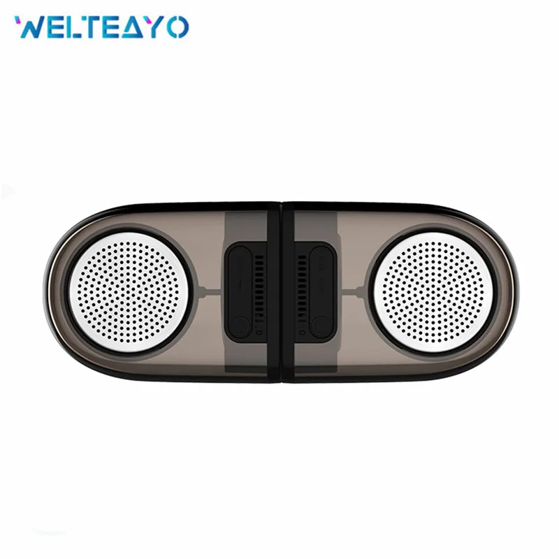 

Magnetic Vintage TWS Bluetooth V4.2 Speaker for iPhone XR XS Max 8 7 Xiaomi Redmi Huawei Samsung Mobile Phone Wireless Speakers