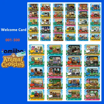 

Welcome Series NO.01 to 50 Card 50pcs/set Work For Animal Crossing Welcome NFC Tag House RV Card