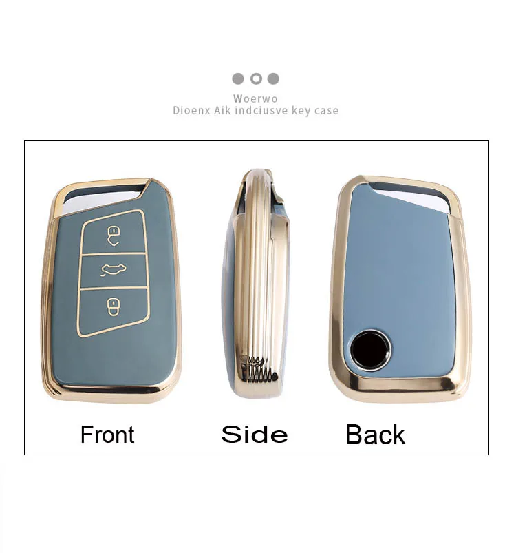 Cover chiate/telecomando per Volkswagen Polo Golf 7 VW Magotan Passat B8 per Skoda Superb A7 accessori Auto - H6dea3305c0eb4ec492901ecea8fc633ac