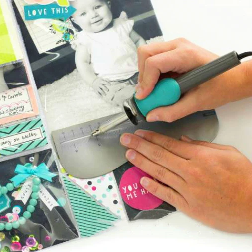 We R Memory Photo Fuse Tool Album Inner Page Split Plastic Sealing Pen Accessories Shear Book Album Making Tool
