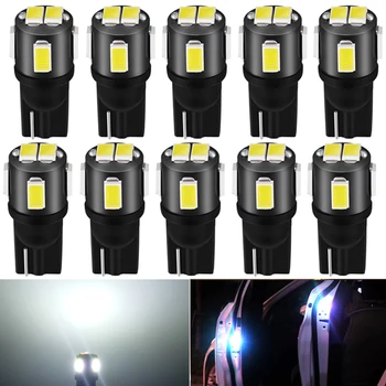 

10x Car LED T10 W5W Canbus Bulb Interior Dome Light Reading Lights For Ford Focus 2 3 Fiesta MK2 MK3 Mondeo MK4 Fusion Ranger