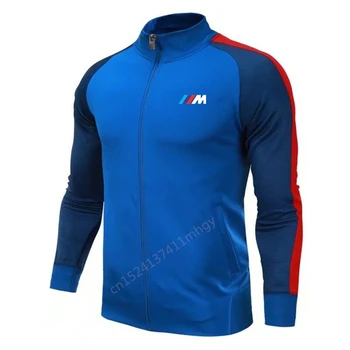 

2020 Brand Stand collar Men Zipper neckline Sportswear Motorsport for bmw Print Sweatshirt spring Mens Tracksuit kl