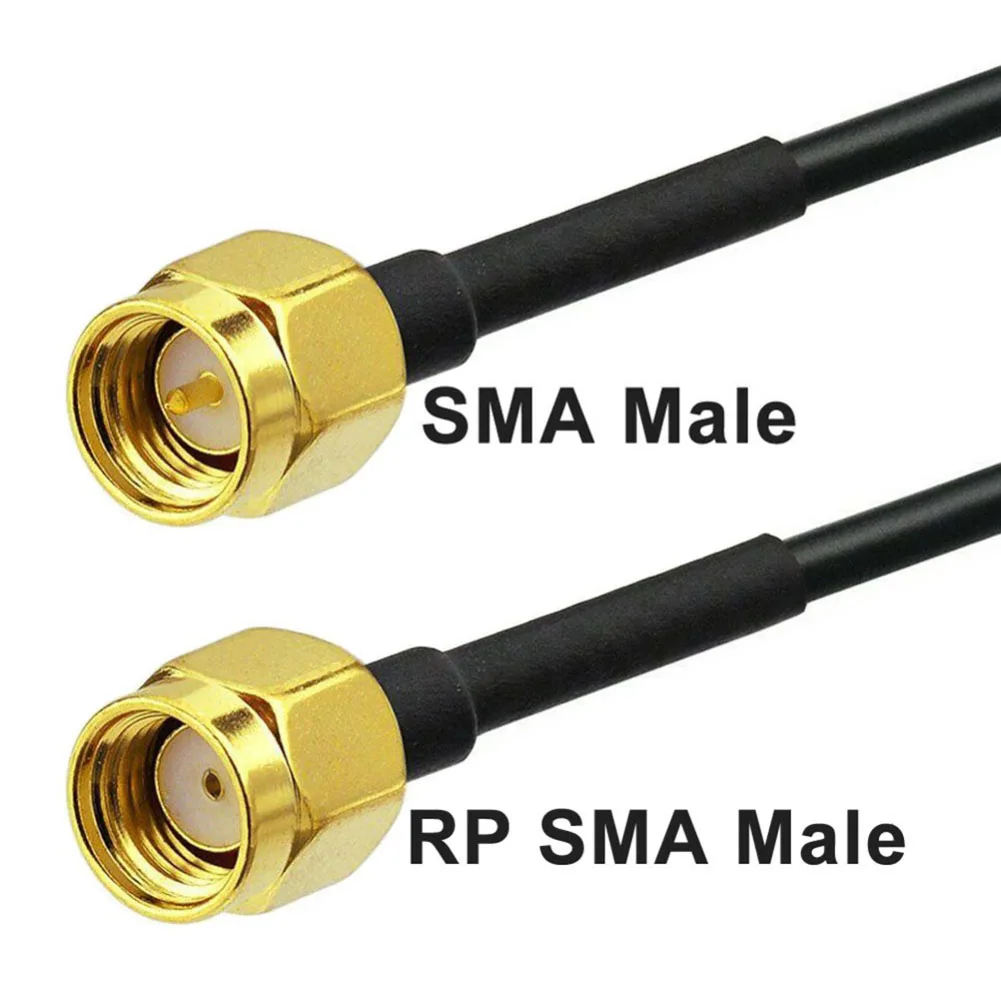 Generic Antenne WiFi Gain 5 dBi Longueur 20cm 2,4GHz connecteur RP-SMA  Pliable à prix pas cher