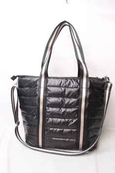 

Quilted Stitching fashion puffer tote bag casual bag light weight padding bag