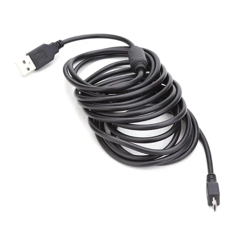 Горячая usb кабель для зарядки умелое производство 3 м USB кабель для зарядки провод w/магнитное кольцо для sony PS4 беспроводной контроллер