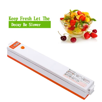 

Food Vacuum Sealer Household Vacuum Machine Food Saver 110V/220V Sealing Packaging Machine Including 10Pcs Vacuum Bags For Food