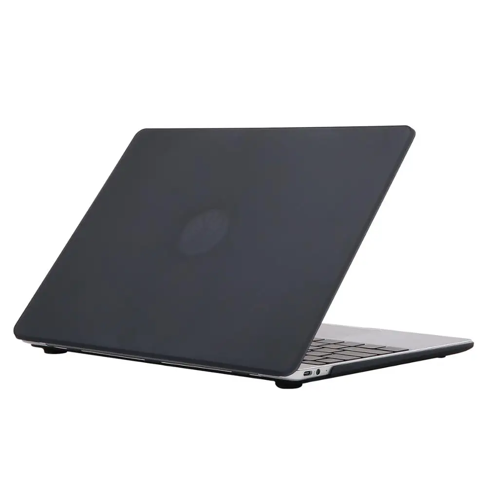 Matte Black Чехол для huawei Коврики книга Коврики 13 Коврики 14 Коврики книга электронных сигарет, Современная замена, XPro крышка прорезиненный ноутбук для huawei MACH-W19 MACH-W29 WRT-W19 - Цвет: Matte Black