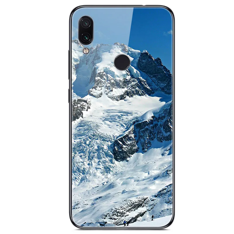 29 Для Xiaomi Redmi Note 7 Чехол из закаленного стекла твердая задняя крышка для Xiomi Redmi Note7 мягкий чехол для телефона бампер на Redmi Note 7 Pro - Цвет: 29