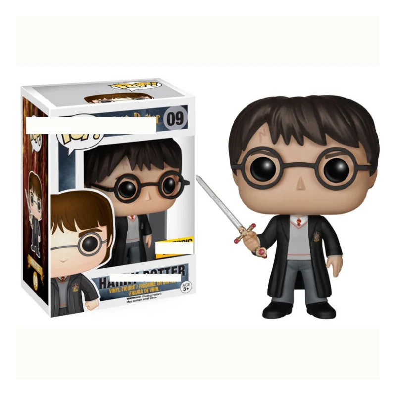 FUNKO POP Harri Potter Волшебная школа с мечом, виниловые фигурки, Коллекционная модель с коробкой