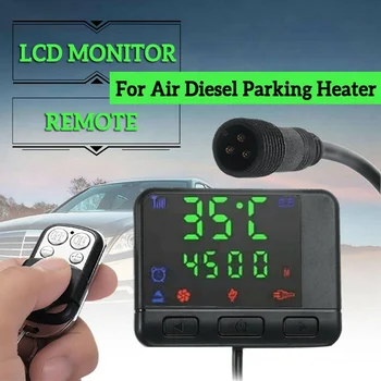 

Universal Car Air Diesel Parking Heater LCD Monitor With Remote Control Controller Switch Auto Accessories