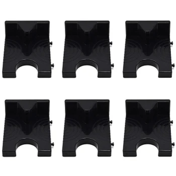 

6 Pcs Spray Bottle Storage Rack Abrasive Hanging Rail Car Show Car Cleaning Beauty Tool Rack