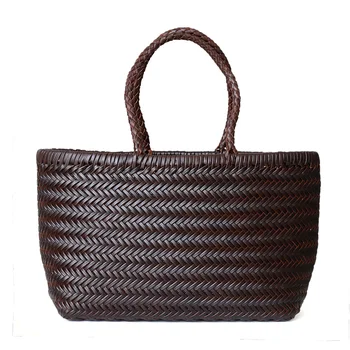 

hot sale2019 basket bag handbag woman bag design hand leather lykj-yx