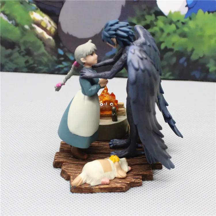 Anime Howl's Moving Castle Hauru PVC Figure Toy New In Box 