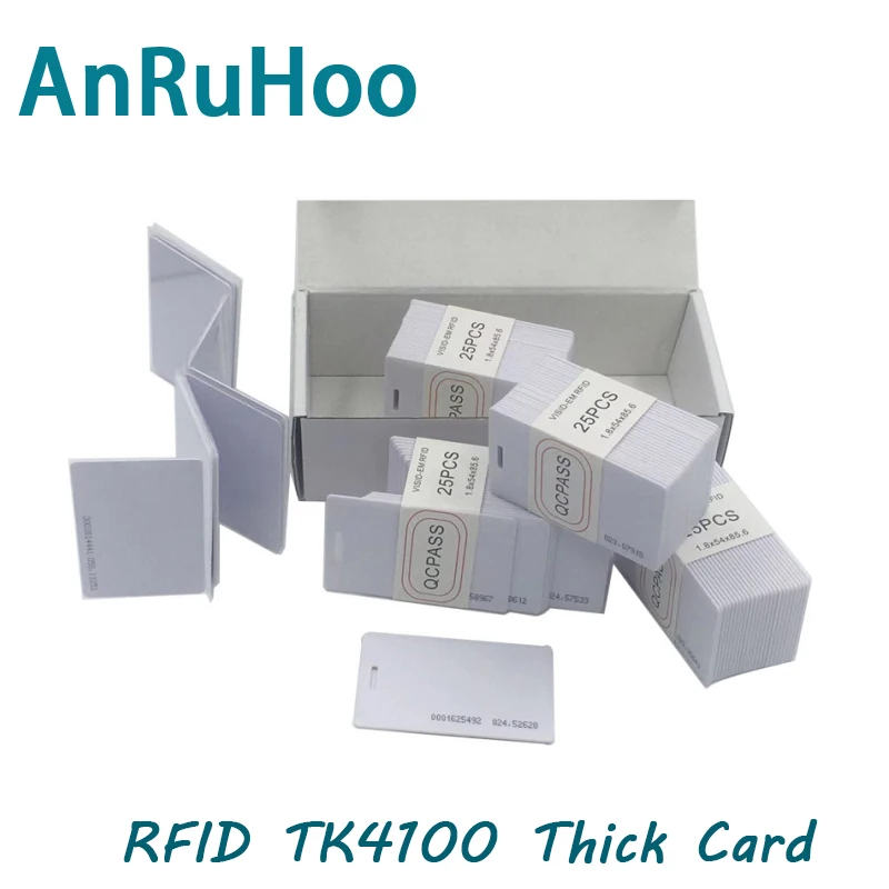 5/10PCS TK4100 Smart Chip Card RFID Key Tag Quality Assurance Access Control Token EM4100 Read Only Badge 125Khz Ring | Безопасность и