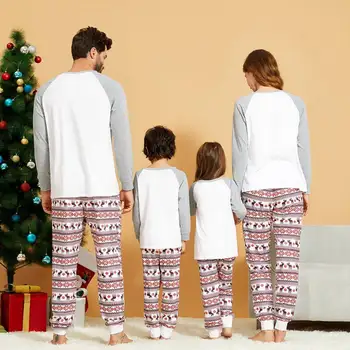 

Father Mother Christmas Pajamas Kids Baby Family Matching Christmas Pajamas Sets Women Men Kids Sleepwear Pajamas