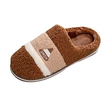 Мужские тапочки с рождественской елкой; зимняя теплая Нескользящая Домашняя мужская обувь; парные модели; праздничные удобные мужские тапочки; pantufa; A40