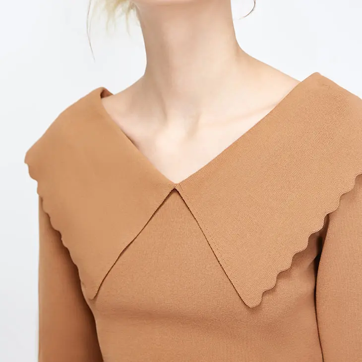 Vero Moda женские OL Стиль v-образным вырезом 3/4 рукавами трикотажные | 319124507