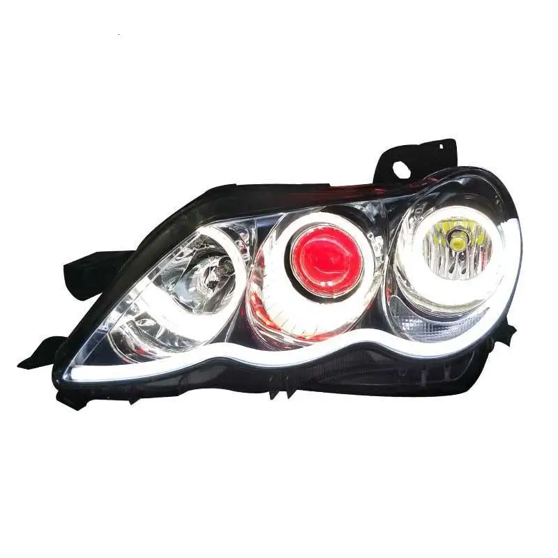 Запчасти для бокового указателя поворота Neblineros Para Auto Drl Led Assessoires передние противотуманные фары Задние Автомобильные фары в сборе для Toyota MARK X