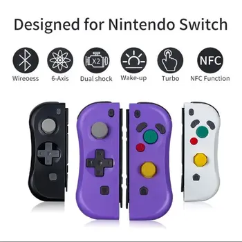 

Full Function Wireless Controller for Nintend Switch Including Controller vibration and sensor functions one-click wake-up NFC