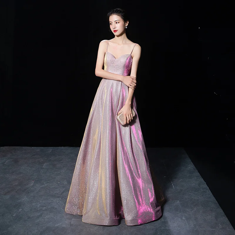 

Newest Celebrity Dresses Spaghetti Strap Aline Actress Dress Women Party Evening Gowns