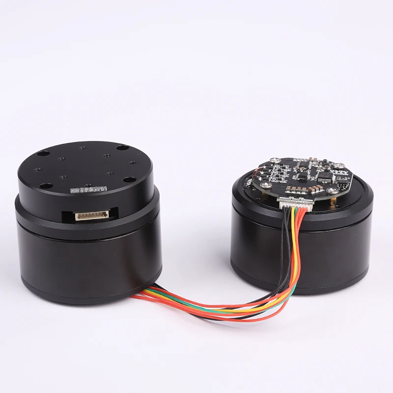 Haitai Motor 400W 1.7N.M BLDC Servo Motor High Torque 24-48V RS485 CAN Support Multiple Motors In Series AGV