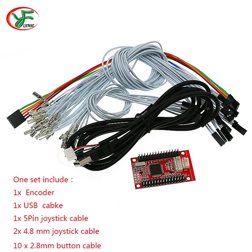 Цвет: желтый SANWA аркадная нулевая плата с временной задержкой USB для ПК, PS3, Raspberry Pi, Android многофункциональная Ретро аркадная игра USB энкодер с кабелем - Цвет: Цвет: желтый