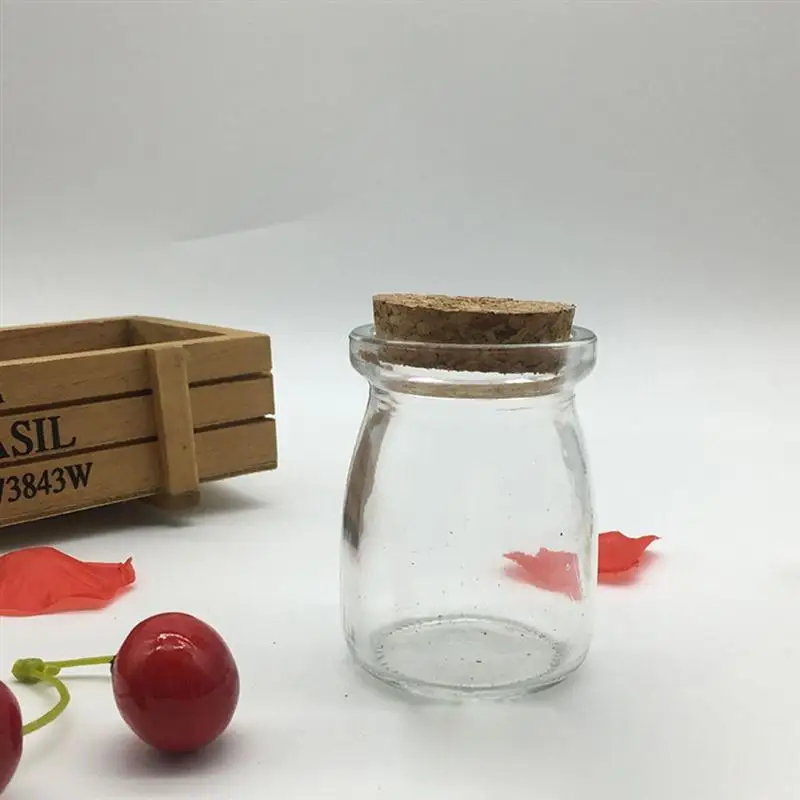 10 шт. 100 мл стеклянные банки DIY желая бутылка свадебные Баночки бутылочки для