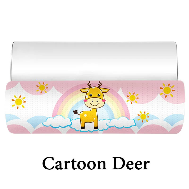 Cartoon Deer Горячая кондиционер Ветер щит холодный ветер газ дефлекторы анти прямой выдув перегородка портативный для бытовые товары - Цвет: Cartoon Deer