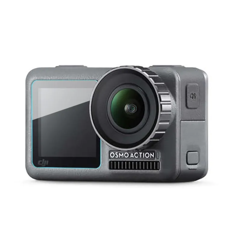 Для DJI Osmo Action Sport camera Закаленное стекло протектор экрана устойчивая к царапинам Защитная пленка камеры аксессуары