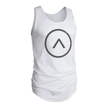 Мужской летний эластичный жилет без рукавов для занятий спортом, занятий спортом, бега, баскетбола