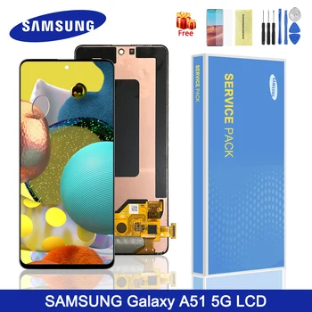 

6.5'' Original 5G Lcd For Lcd For Samsung Galaxy A51 LCD Display With Touch Screen For Samsung A515 A515F A515F/DS A515FD Lcd