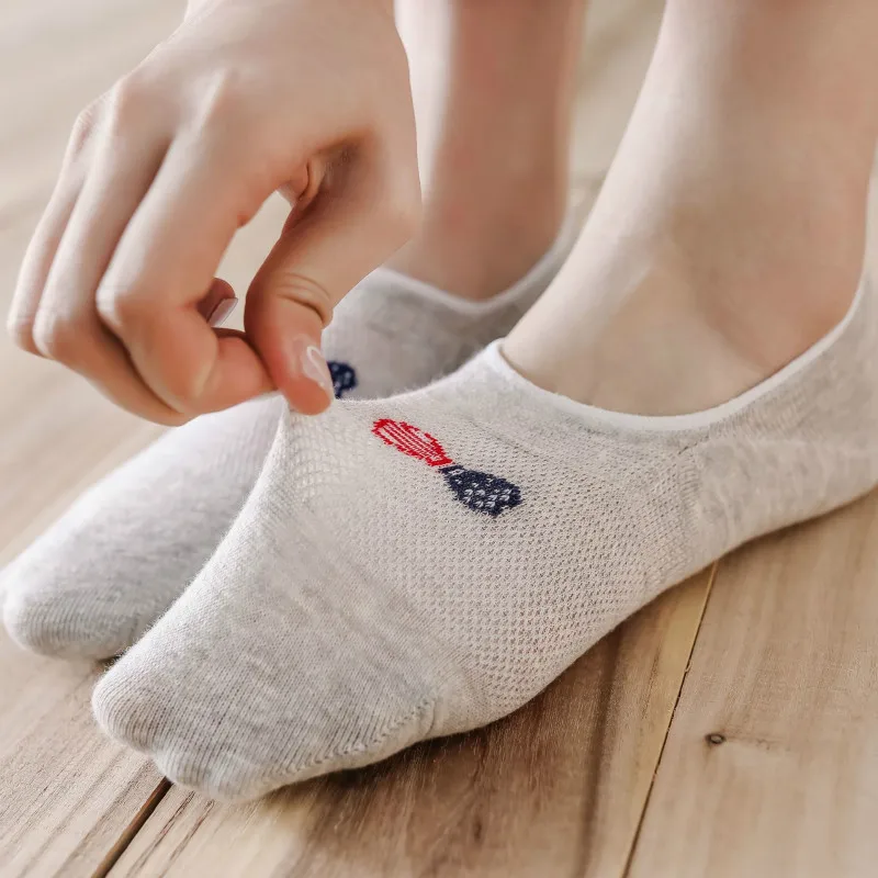 Fast Shipping 2020 New Arrival 5 Pairs Slipper Invisible Solid Women's Short Socks Cotton No Show Socks For Women