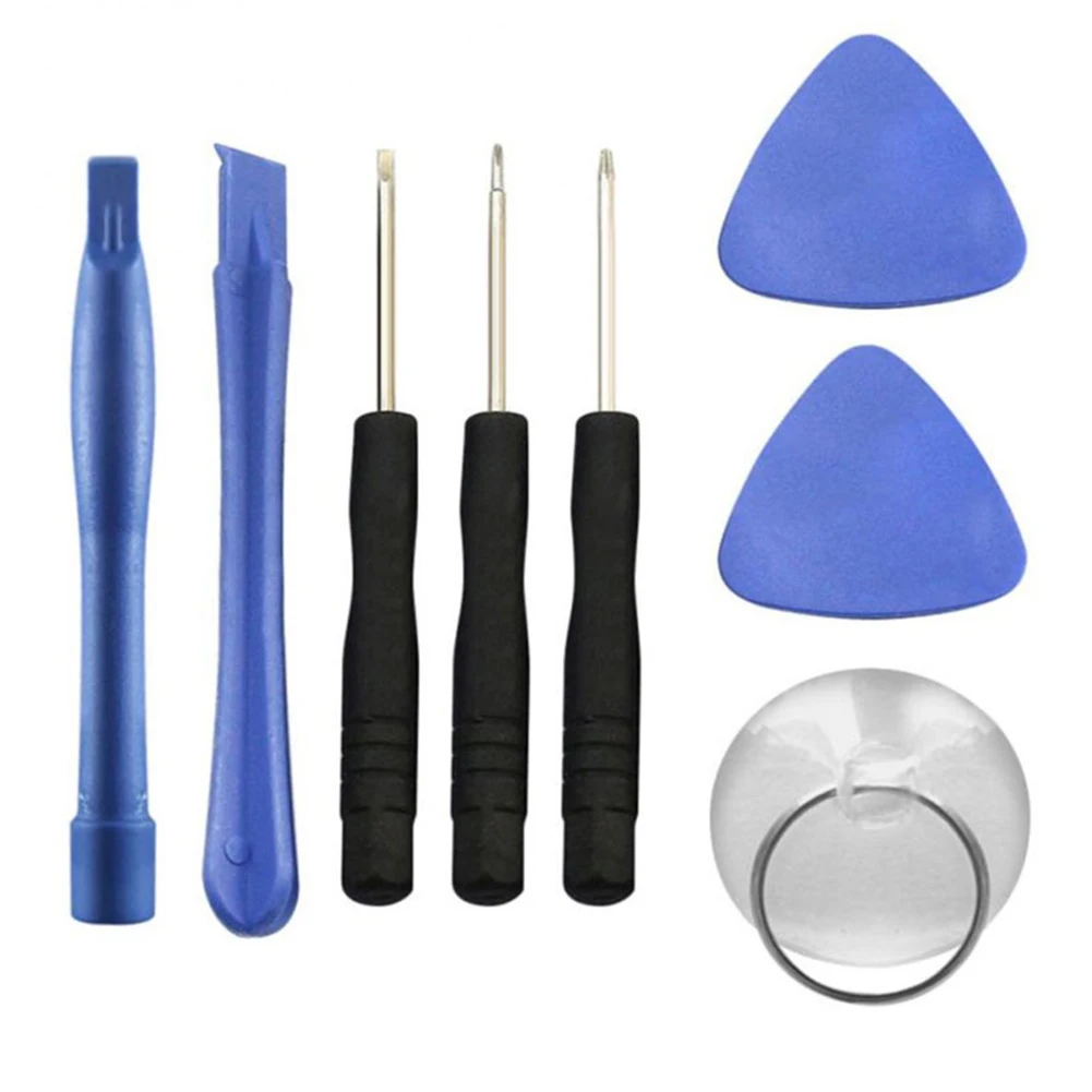 8 in 1Disassemble Tools For iPhone Repair Tools Kit Smart Mobile Phone Screwdriver Opening Pry Set 4